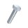 Sechskant-Schrauben ohne Schaft DIN 933-8.8 znb M8x14 | 100 Stück je Packung