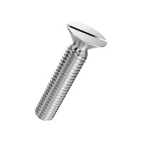 Senkschrauben mit Schlitz DIN 963A-rostfrei A2 M2x5 | 100...